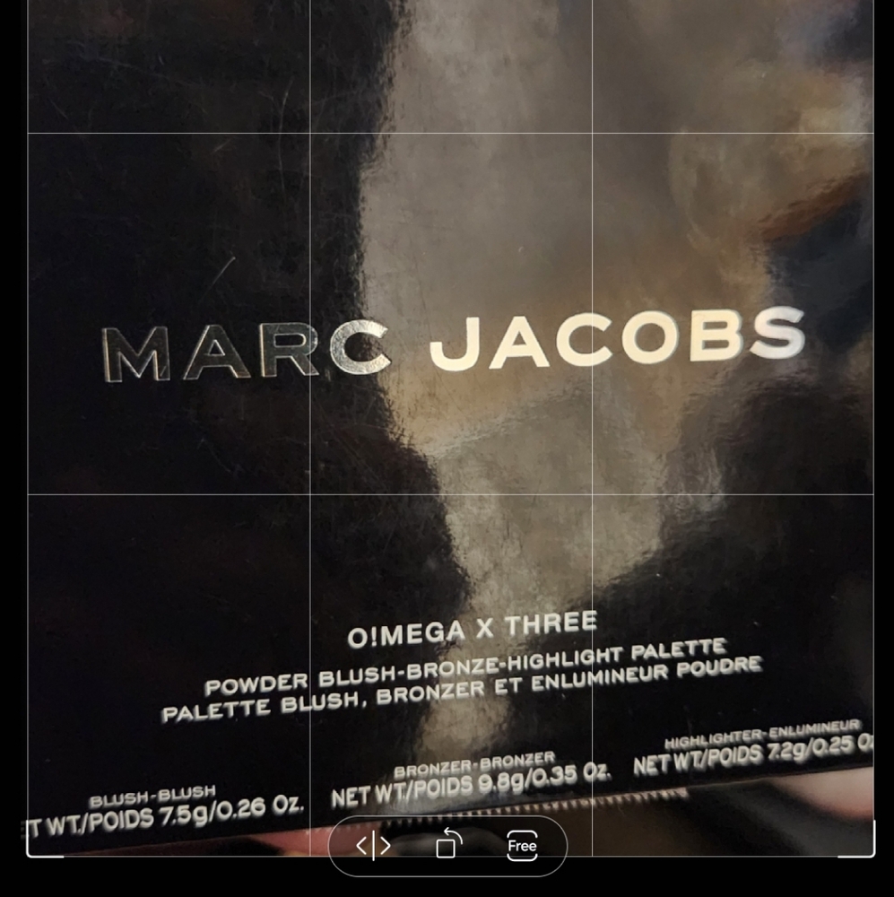 NIB MARC JACOBS OMEGA X THREE - Picture 4 of 4